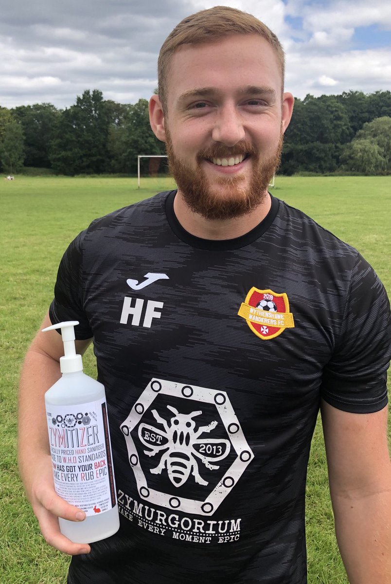 WythyWanderers's tweet photo. Our sponsors @Zymurgorium helping keep grassroots football safe at Wythenshawe Wanderers FC!
@FA @Manchester_FA @ChesmanSFL @LandCAFL
#sanitizer #zymitizer #zymurgorium #grassrootsfootball #COVID19 https://t.co/wBu1BWvzaK