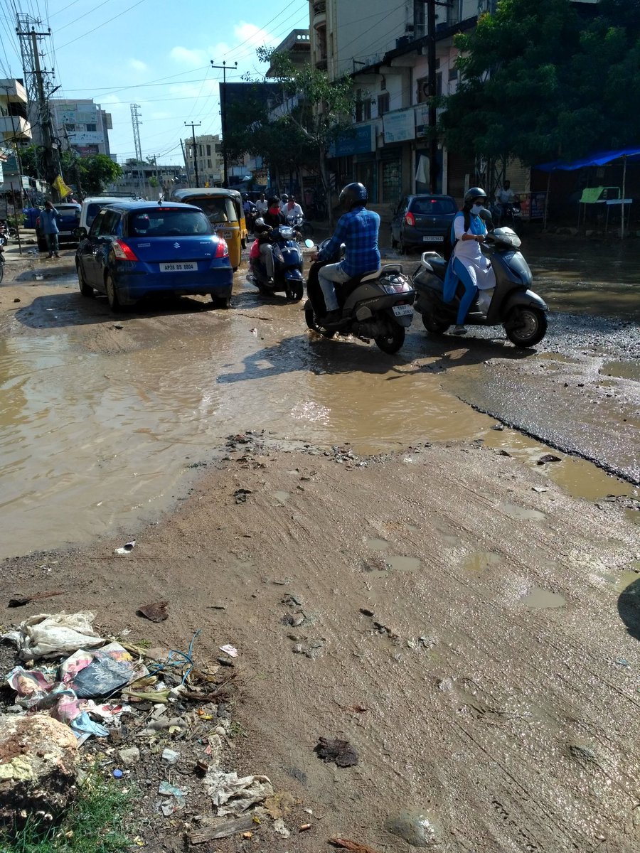 MaggidiRamesh1's tweet photo. @KTRTRS Sir we are Beeramguda, when will start the road, it too horrible. Please take a positive sign for us..#askktr https://t.co/3NDij7yhD5