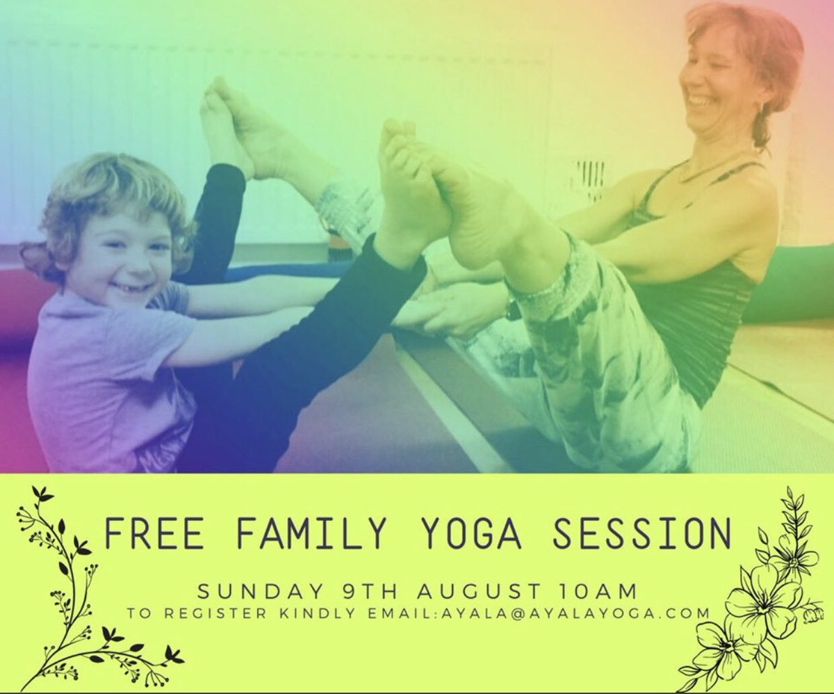 Looking for something fun to do with the kids today?

Join me for a #FREE demo live family #yoga class this morning at 10am. 

To sign up, register at ayala@ayalayoga.com
See you soon ❤️

#weekendfun #yogapractice #FamilyFunTime #parenting #sundayvibes #SundayMorning
