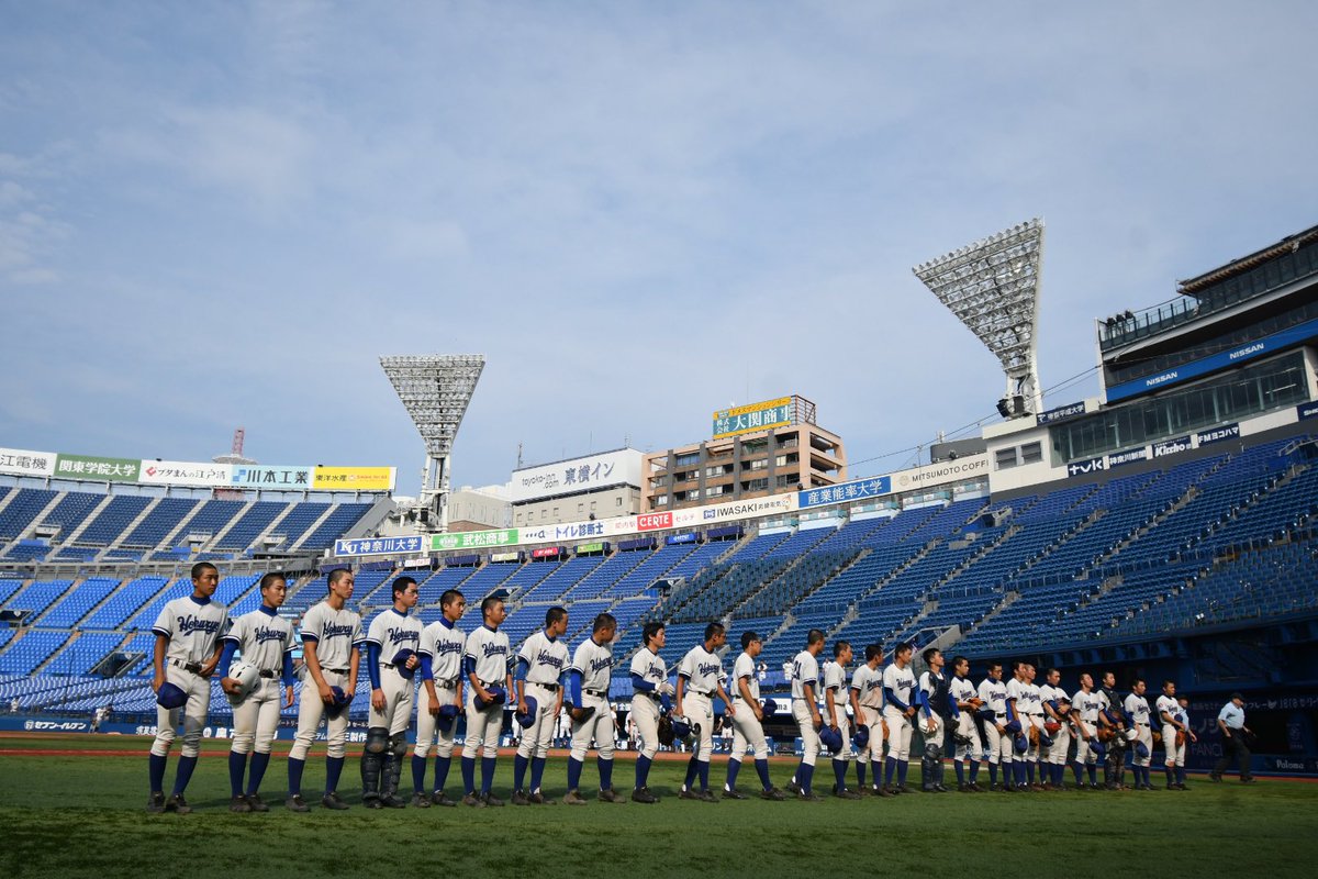 ▽２回戦　橘学苑10－０茅ヶ崎北陵（5回Ｃ)

試合前から元気な声がベンチから聞こえてきた茅ヶ崎北陵。その姿勢をゲームセットまで貫いていました。菊地一平主将は「積極的に気持ちが、自然とそのようにつながったと思います」と振り返りました。(武山)