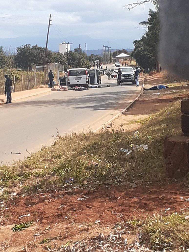 SihleMasuku19's tweet photo. #VoetsekRamaphosa. On the eve of #WomensDay2020 3 civilians from a funeral in Marite MP were gunned down by POLICE. RETWEET for justice @DesireeChauke @mwelimasilela @RonaldLamola @Newzroom405 @PresidencyZA 😭😭😭😭 https://t.co/fsx3yzdCE4