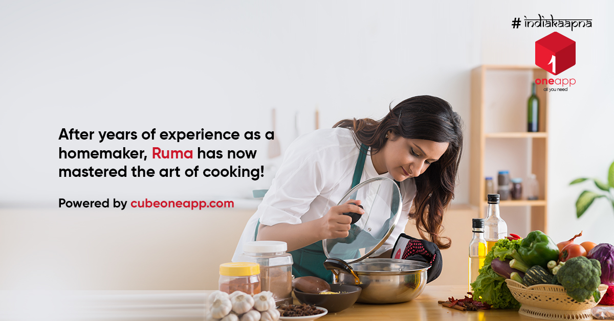 cubeoneapp's tweet photo. Wish to impress everyone at home with your cooking skills?
Download oneapp now: https://t.co/eE887SSz8u
#NoContactOnlyConnections #oneapp #chefstyle #MasterChef #TheChefInYou #IndianChef https://t.co/NLTUaUEZnh