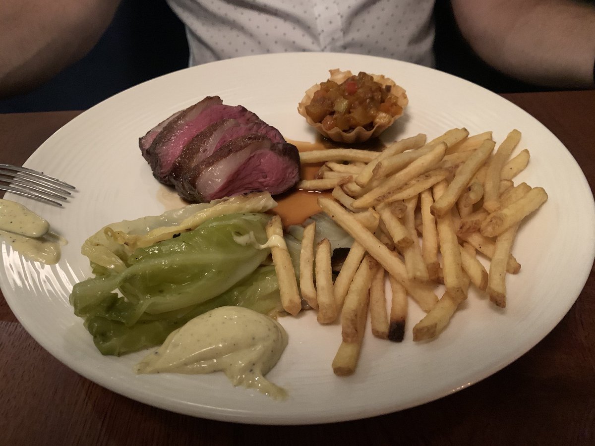 Super meal at <a href="/thomaspontcanna/">Thomas, The Brasserie</a> last night! So happy to see you back open! You’ve done a great job on adapting the restaurant to make your customers feel comfortable dining out, but inside. 
Food was insanely good 😍👌🏼💕
Mushroom croquettes are a must!! 😋😋😋