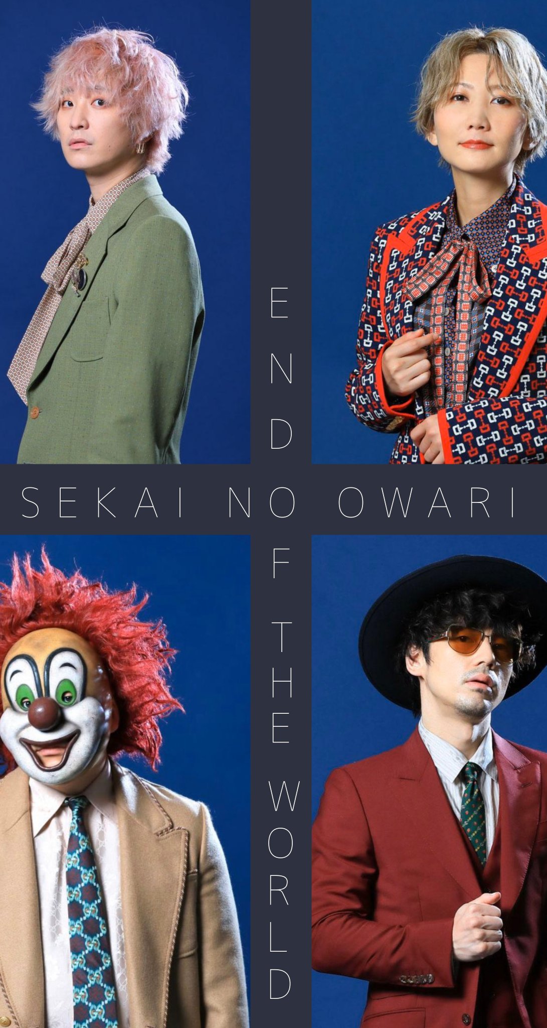 Takajin 3 Takart セカオワ セカオワ壁紙 Sekai No Owari Sekai No Owari で壁紙を作成しました T Co 8ctapxvnqq Twitter