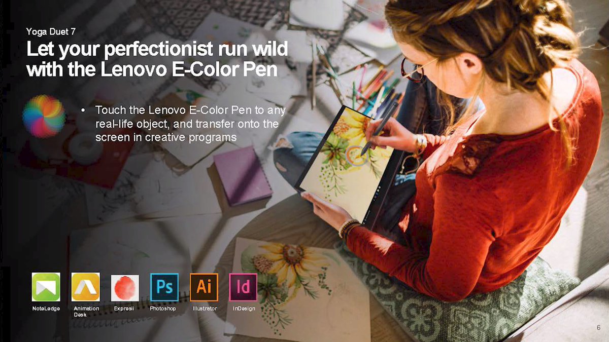 ExpresiiPaint's tweet photo. You can now choose to load multiple colors into the virtual brush in Expresii via the newly released Lenovo E-Color Pen. #Lenovo #EColorPen #Expresii #ColorKing #innovation #design https://t.co/kG6SR7qXg5