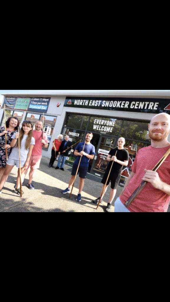 WhitleySnooker's tweet photo. Join us today for a relaxing day here at #northeast Snooker #northlife #sportscene #bbcsport @MarkCarruthers_ @sless147 @paulrinaldi147 https://t.co/v5wkLE2PPB