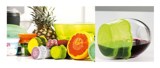 Our Stretch-ii lids have a variety of uses to keep items fresh and save on the use of cling film #kuhnrikon #freshfood #ecofriendly