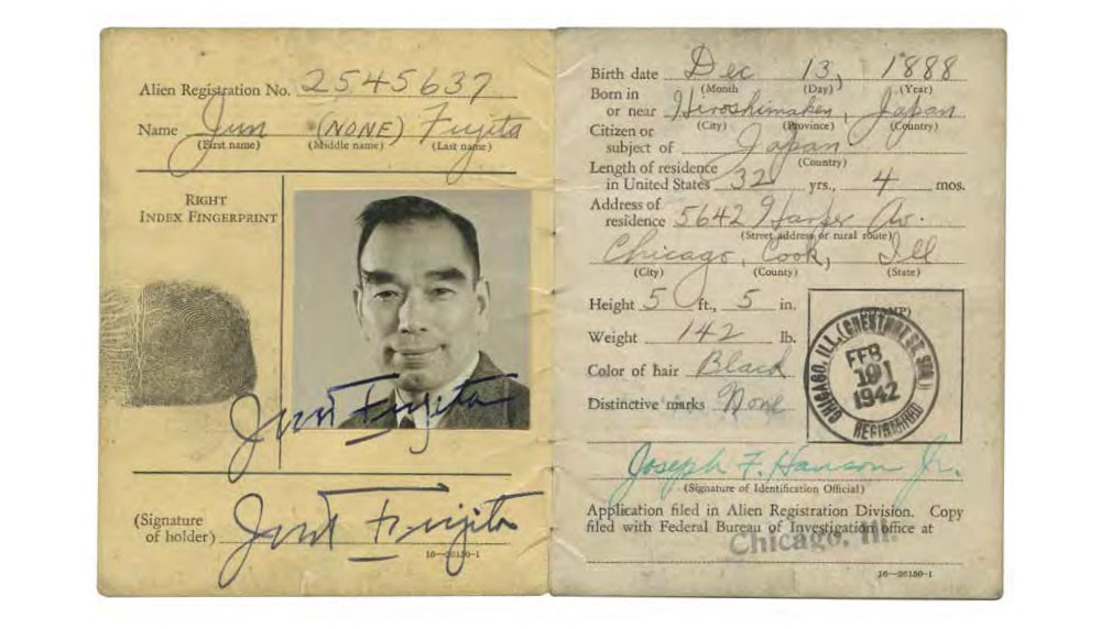 Fujita ultimately became the target of racism himself–this time from the US government. They labeled him an "enemy alien" during WW II because he was from Japan.His newspaper editors feared for his safety. He eventually got a gun, likely fearing mobs like the one he witnessed.