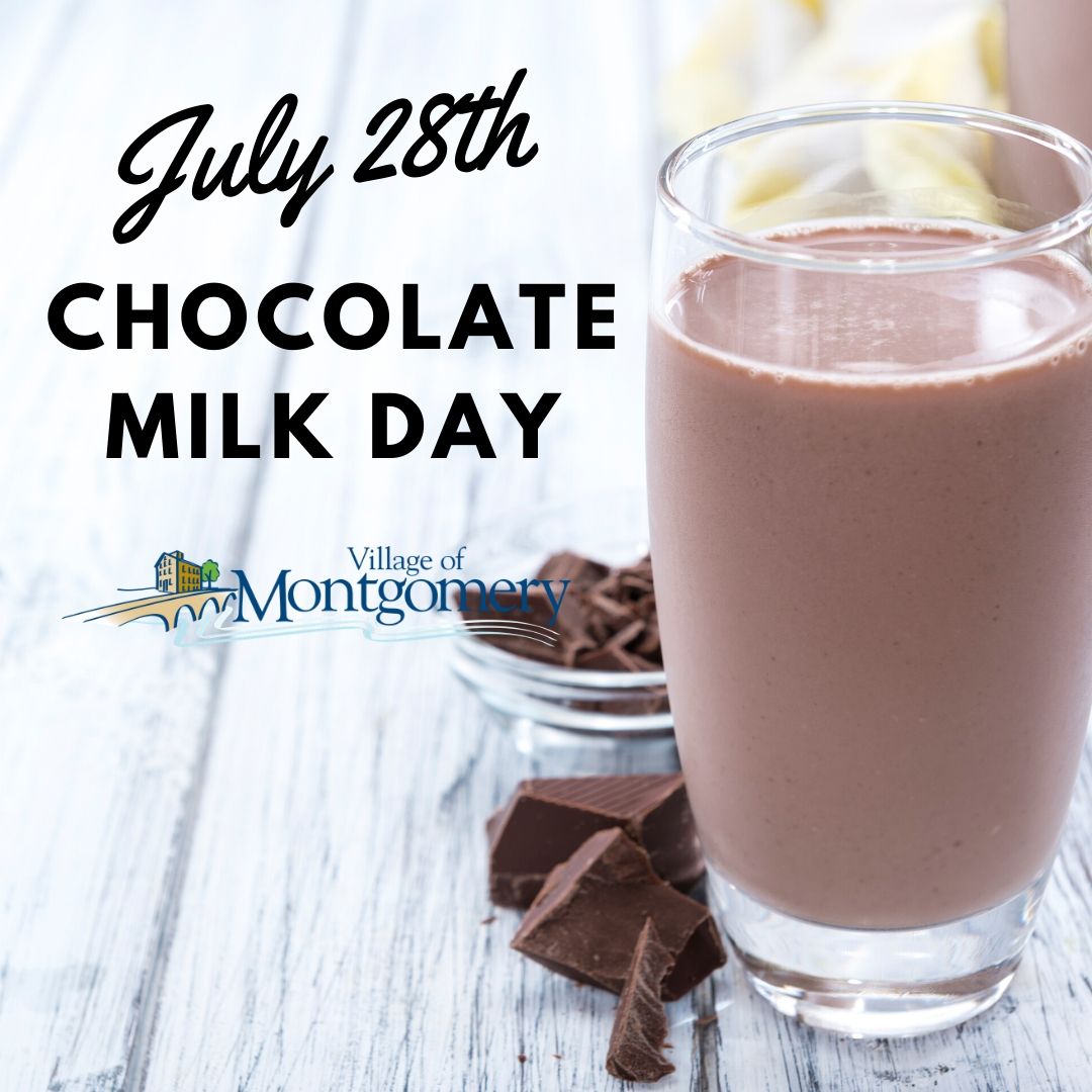 MontgomeryIL's tweet photo. 🐮 Mooove over milk and make room for chocolate milk because today is Chocolate Milk Day! #ChocolateMilkDay #MontgomeryIL #YummyInTheTummy https://t.co/BzWBvAbO0t