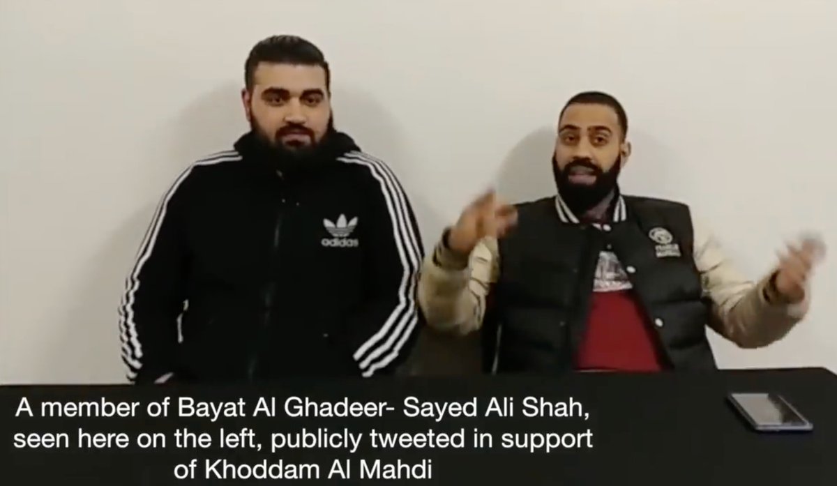 Member of Shia apologist group  @BayatalGhadeer tweeted in support of this sectarian militia.