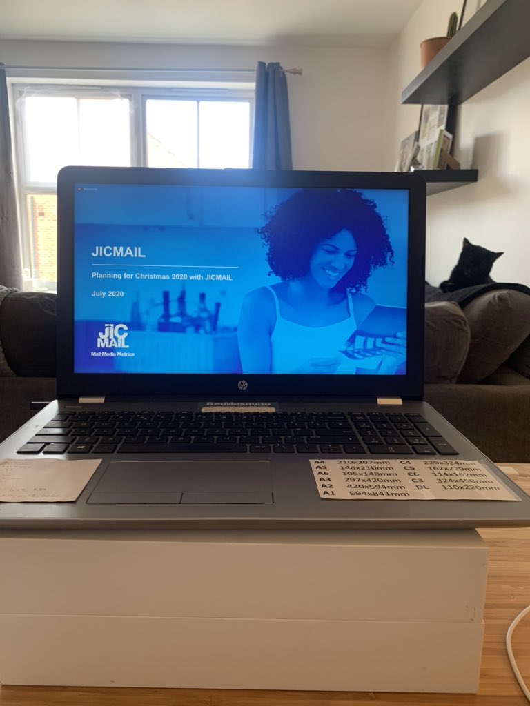 agencydragonfly's tweet photo. Believe it or not, itโs time to start planning for Christmas! Weโre tuned in to this webinar to see how @JICMAILUK can help us do this ๐๐ผ #DragonflyDM #Christmas2020 #JICMAIL #directmail #directmarketing https://t.co/a8WinfLC6k