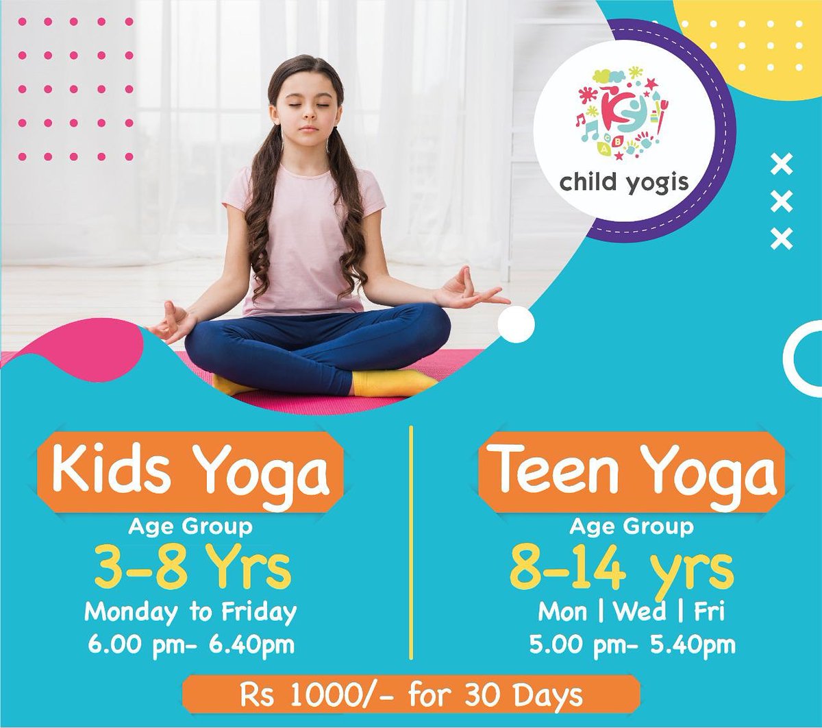 KIDS YOGA : bit.ly/39zz57s⁣
TEEN YOGA⁣⁣⁣ : bit.ly/3hI4bN7⁣
Check image to know more
#kidsokplease  #marvellouschildhoods #events #onlineevents #eventsforchildren #onlineworkshops #childhoodlearning #yoga #learnyoga #childyogis #interactiveyoga #yogaforkids