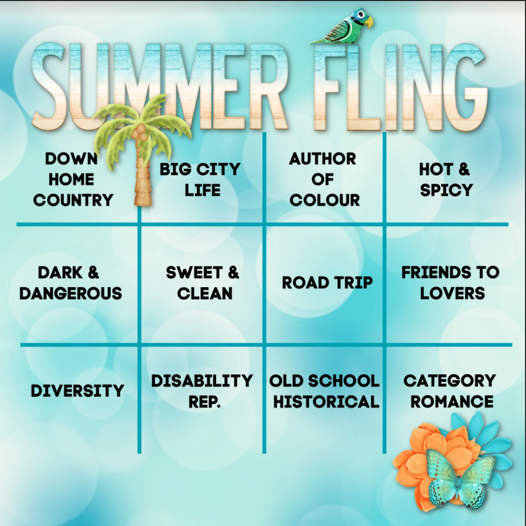 Summer Fling
1 - 31 Aug

ReadAThon dedicated to reading Romance

Announcement: youtube.com/watch?v=IxkYFh…