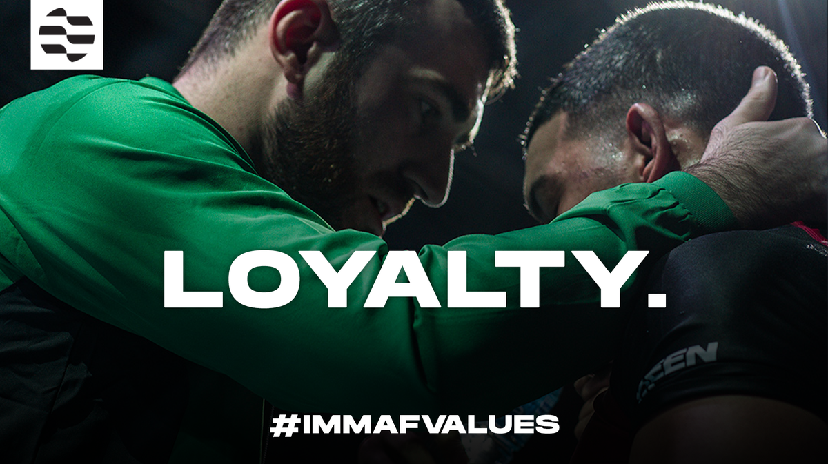 IMMAFed's tweet photo. 🙌 IMMAF’s core values are integral to MMA as a sport.

Loyalty to the sport means upholding the values of MMA in respect of its participants worldwide. Honouring this loyalty unites us and enables the sport to grow.

#IMMAFValues https://t.co/rhAwh4eF5G