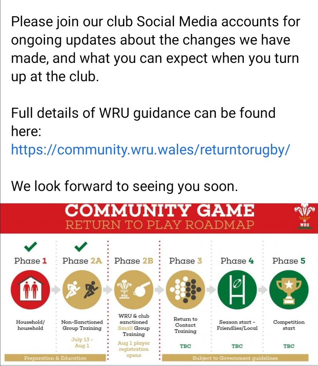 🏉 Return to Rugby Update 🏉

facebook.com/343116317219/p…