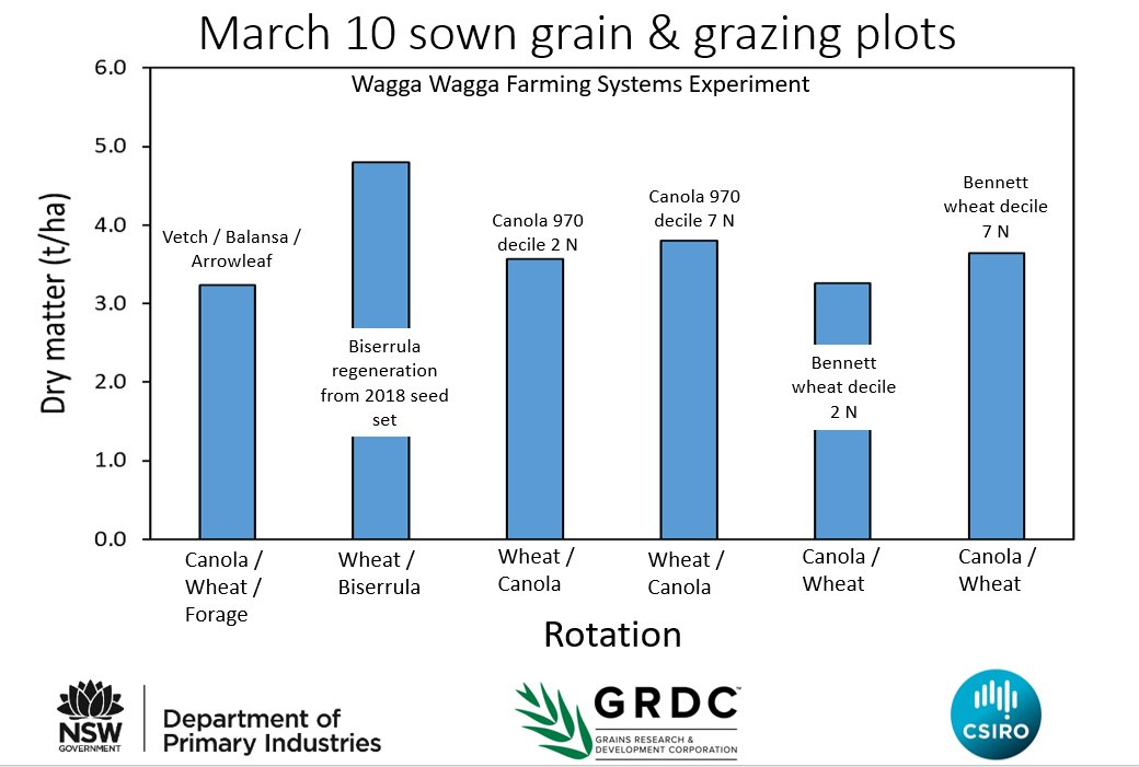 Great year for grazing crops! Check this #GRDC webinar out with John Kirkegaard (crops) and David Harbison (livestock). Register at the link bit.ly/2CMVEdf  Thursday 9 am.