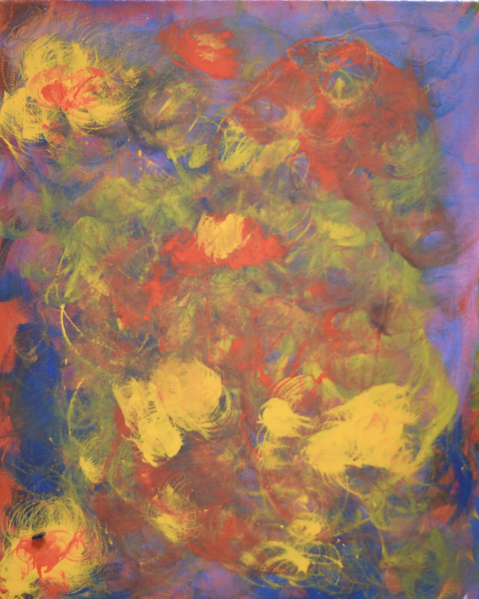 sjf1963art's tweet photo. “The Vase”

A bit different from my usual style..but hey! When you open a pot of paint the mind just takes over.
Hope all is well with you on this Tuesday afternoon. https://t.co/T0fqWtARUA