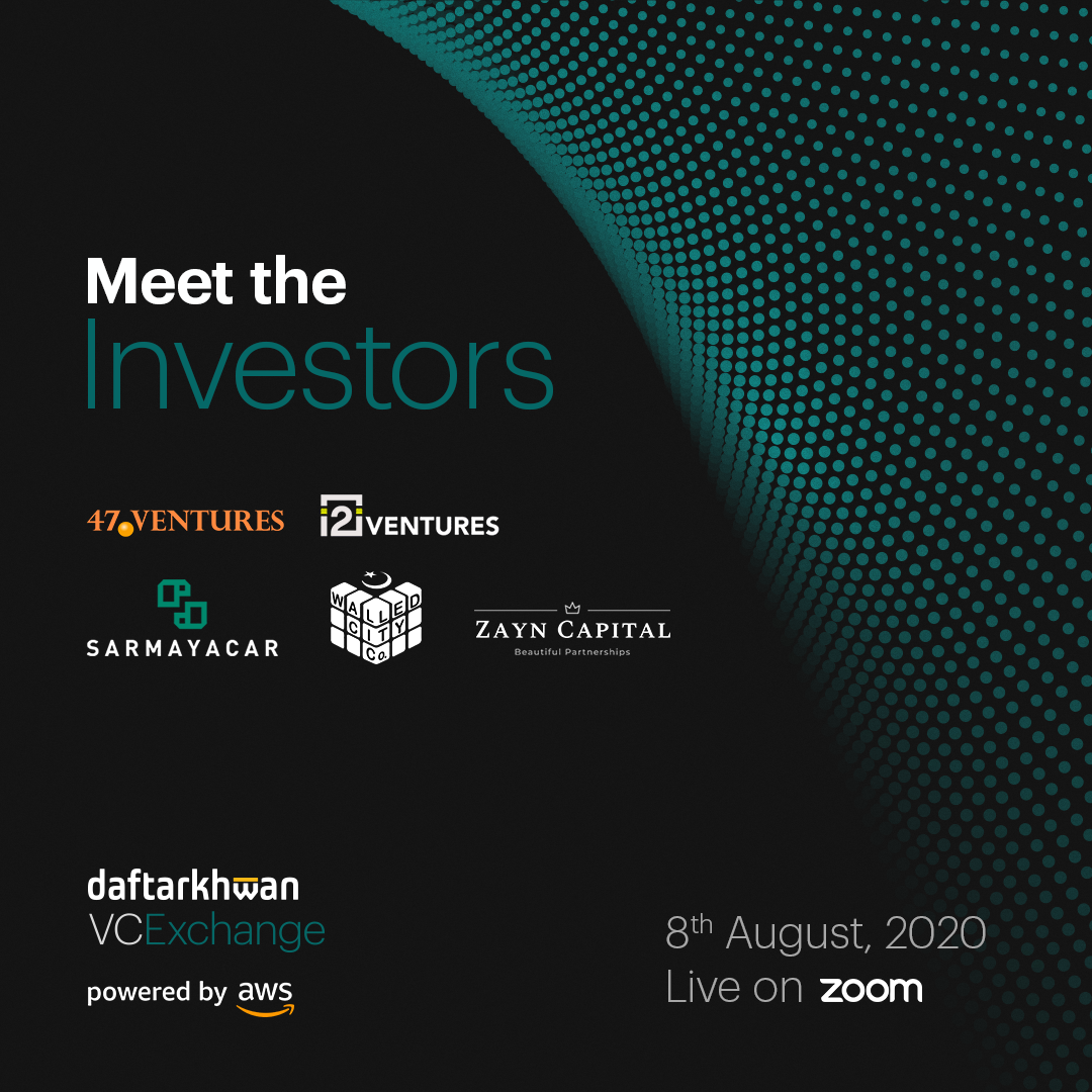 Daftarkhwan's tweet photo. get a chance to meet Pakistans leading VCs for one on one #investment meetings, plus get the #expertise &amp; AWS #technology you need to take your #startup game to the next level!

Apply now to the #VCExchange: https://t.co/3V1S0ABiqY

#morethanjustanoffice #daftarkhwan https://t.co/LVUicr905i