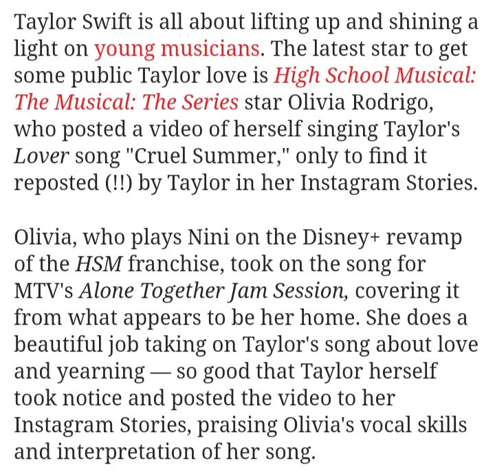 april 23, 2020 (4/4) https://www.teenvogue.com/story/taylor-swift-praised-olivia-rodrigo-cover-cruel-summer/amp&ved=2ahUKEwi_y5fi9u_qAhVH7WEKHZ7hB8QQFjABegQIAxAK&usg=AOvVaw3jtmsAznjlPpdXdbD9fQuE&ampcf=1