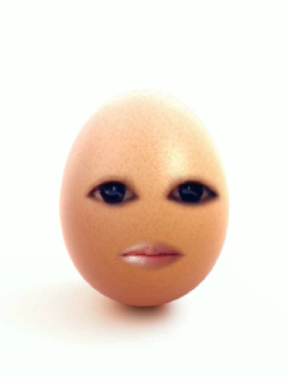 たまご顔 たまご顔