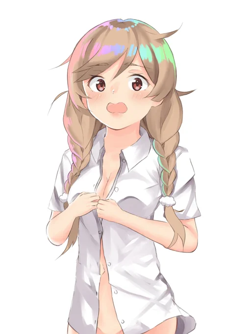 だいぶ前に描いたこの峯雲ちゃん出来が良いので是非見て欲しい 