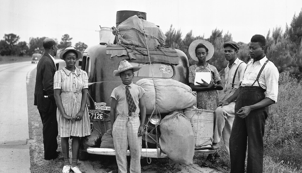 After the Civil War ended slavery, white supremacy soon found ways to re-establish itself in the South.Sharecropping. Poll taxes. The KKK. Jim Crow laws.Many Black Americans decided to leave the South. They flowed northward as part of a process we know as The Great Migration.