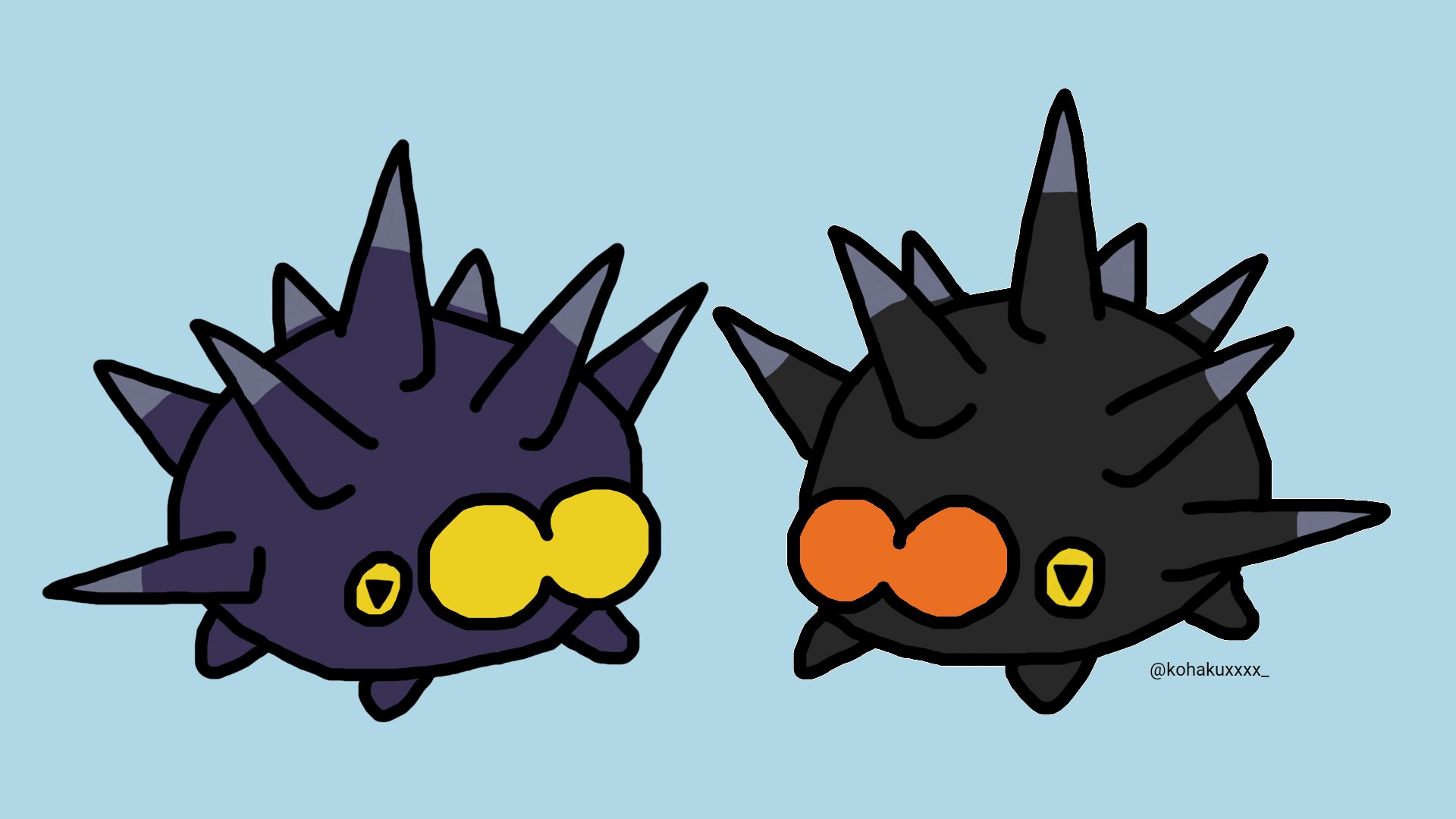 琥珀 ポケモン ポケモンイラスト バチンウニ 今日はポケモン絵 色違いのカラーリングもかわいいバチンウニ T Co H1gm7ut2cu Twitter