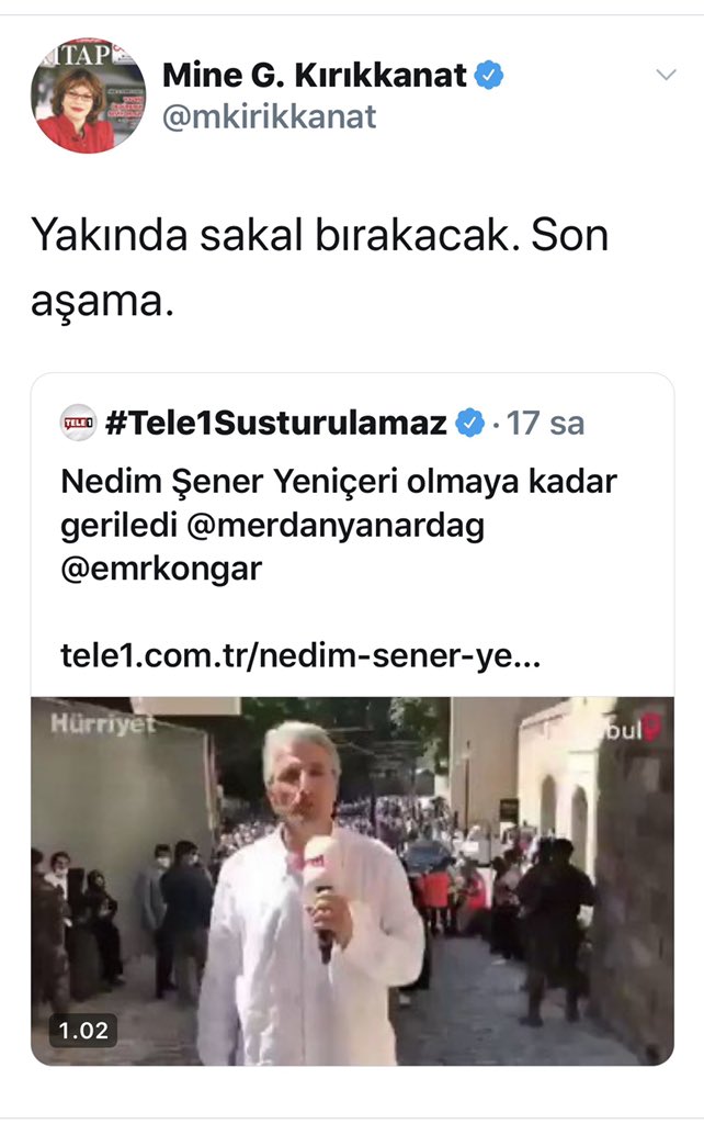 nedimsener2010's tweet photo. Sakalsız olur da, inançsız, imansız, sizin gibi ahlaksız hiç olmaz @mkirikkanat

(Fotoğrafımı gönderene teşekkür) https://t.co/ZxoNaWEI5f