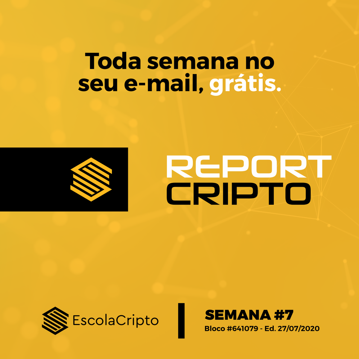 EscolaCripto's tweet photo. Saiu o nosso #ReportCripto edição 7.
#Blockchain no #GitHub
Decentralized Exchanges - #DEX
Análise #S&P500
Análise #IBOVESPA
Análise #Bitcoin
Indicação da semana - Futuro Descentralizado - A construção de uma nova era!
https://t.co/kTaCDfE0EX https://t.co/sq6TLvqxO4