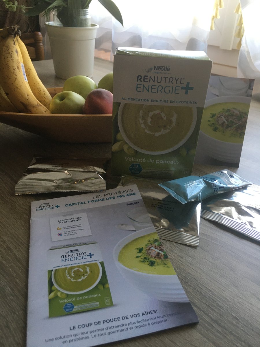 lisatesteuse's tweet photo. #RE+   #renutrylenergie    #renutrylenergie+
Denrée alimentaire, préparation en poudre à reconstituer pour les besoins nutritionnels des adultes en cas d'apports protéiques diminués. Préparation facile, délicieux. A assaisonner selon son goût (crème, persil, coriandre, cumin ...) https://t.co/JCB71RinPV