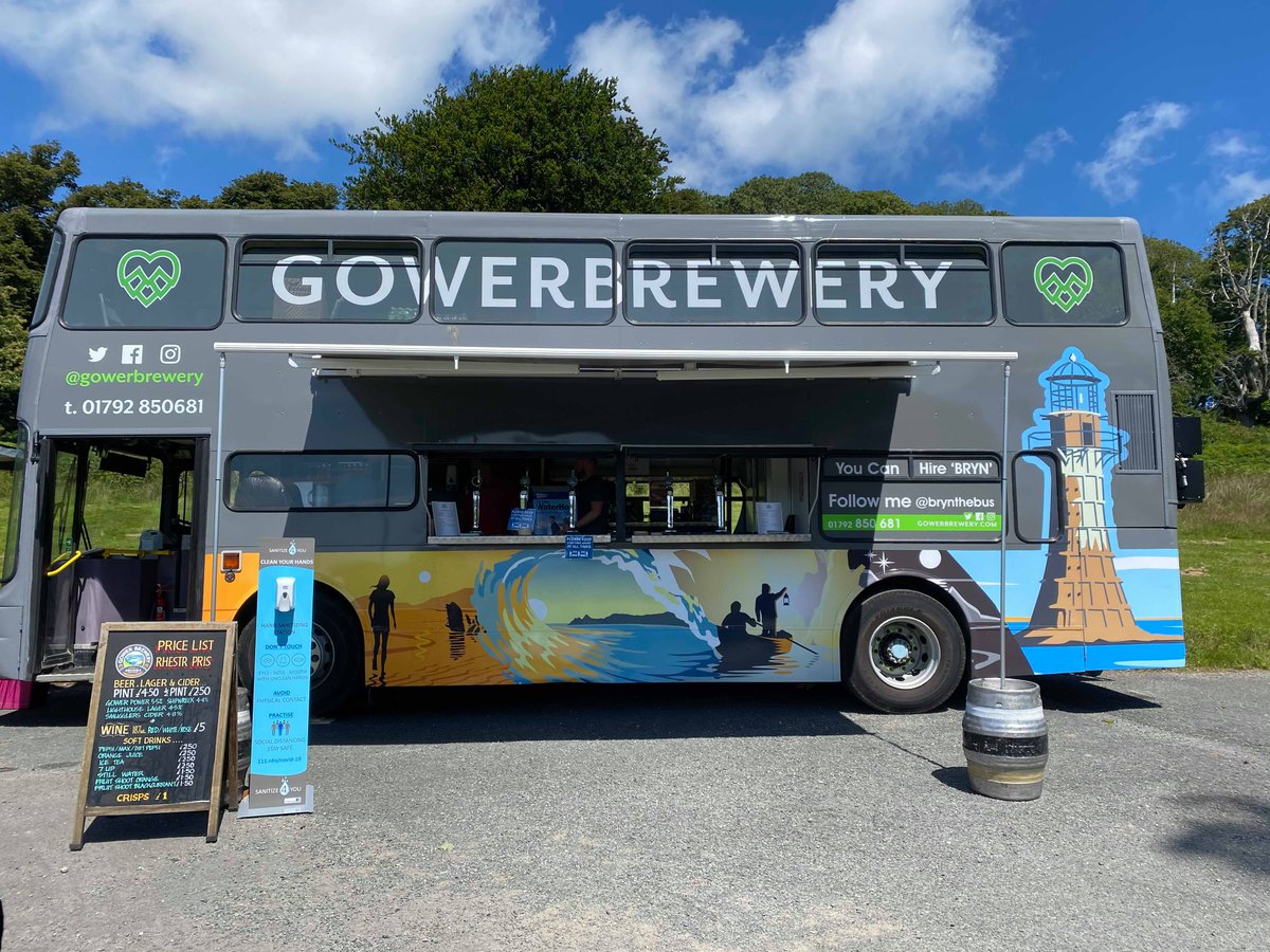 Gower Brewery (@gowerbrewery) on Twitter photo Looking for somewhere to enjoy the sunshine?! Why not visit <a href="/Margampark/">Margam Country Park</a> where our very own <a href="/brynthebus/">Bryn & Friends</a> is serving beer and soft drinks until 4 p.m. today.
There are also pizzas from Gower Dough Co. Pizza 🍕 and Beer 🍺= Perfect combo
#gowerbrewery #supportlocal #schoolholidays Looking for somewhere to enjoy the sunshine?! Why not visit <a href="/Margampark/">Margam Country Park</a> where our very own <a href="/brynthebus/">Bryn & Friends</a> is serving beer and soft drinks until 4 p.m. today.
There are also pizzas from Gower Dough Co. Pizza 🍕 and Beer 🍺= Perfect combo
#gowerbrewery #supportlocal #schoolholidays