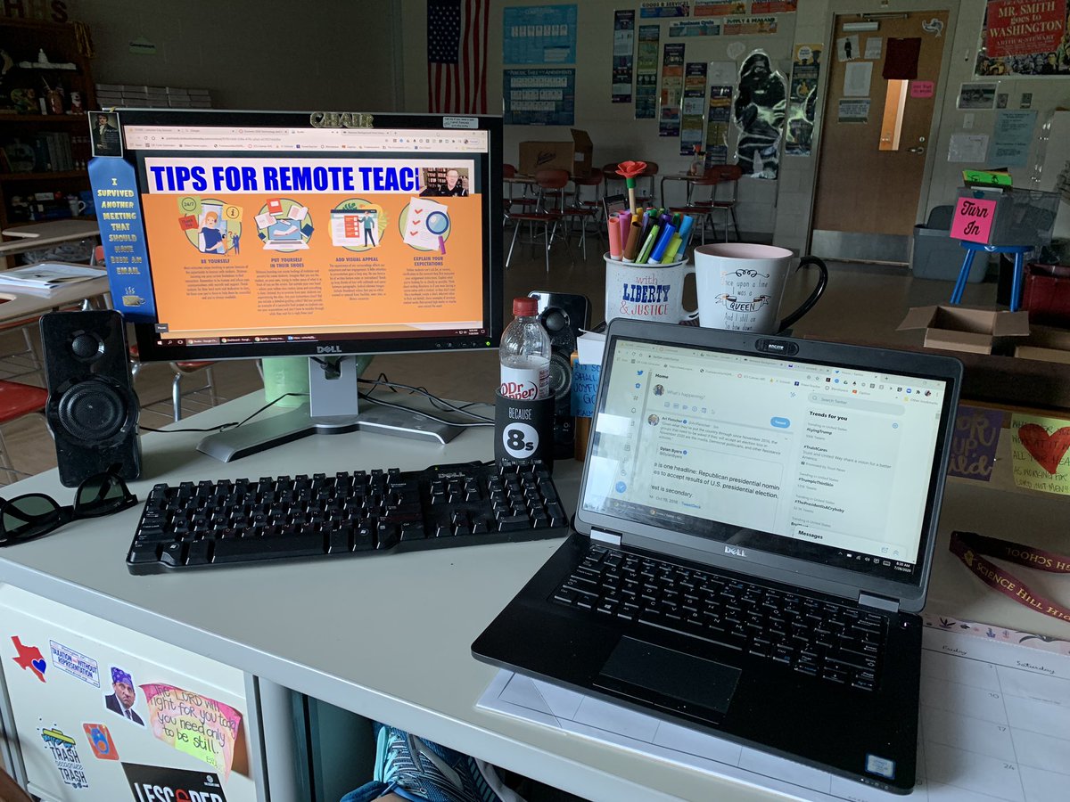 teacher_jess's tweet photo. Ready for a remote #JCSTechDay @jcityTNschools @SHHS_JCS https://t.co/di8Qbk6xVy