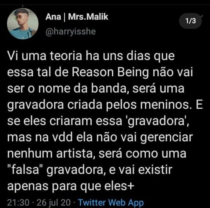 baeIouist's tweet image. #onedirection
Povooo isso faz TD o sentindo, a conta da previsão falando pra a gente não dar visualização, os meninos não divulgarem nd, o Liam deixou de seguir a 1D e depois colocou o "happy".
#1D
#10onedirection
