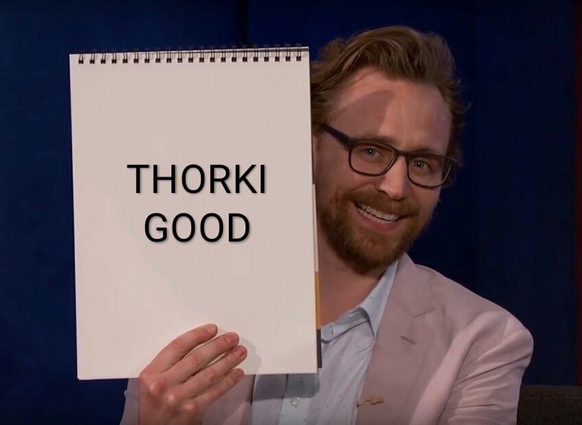 Eyyyy two years since I joined thorki twitter