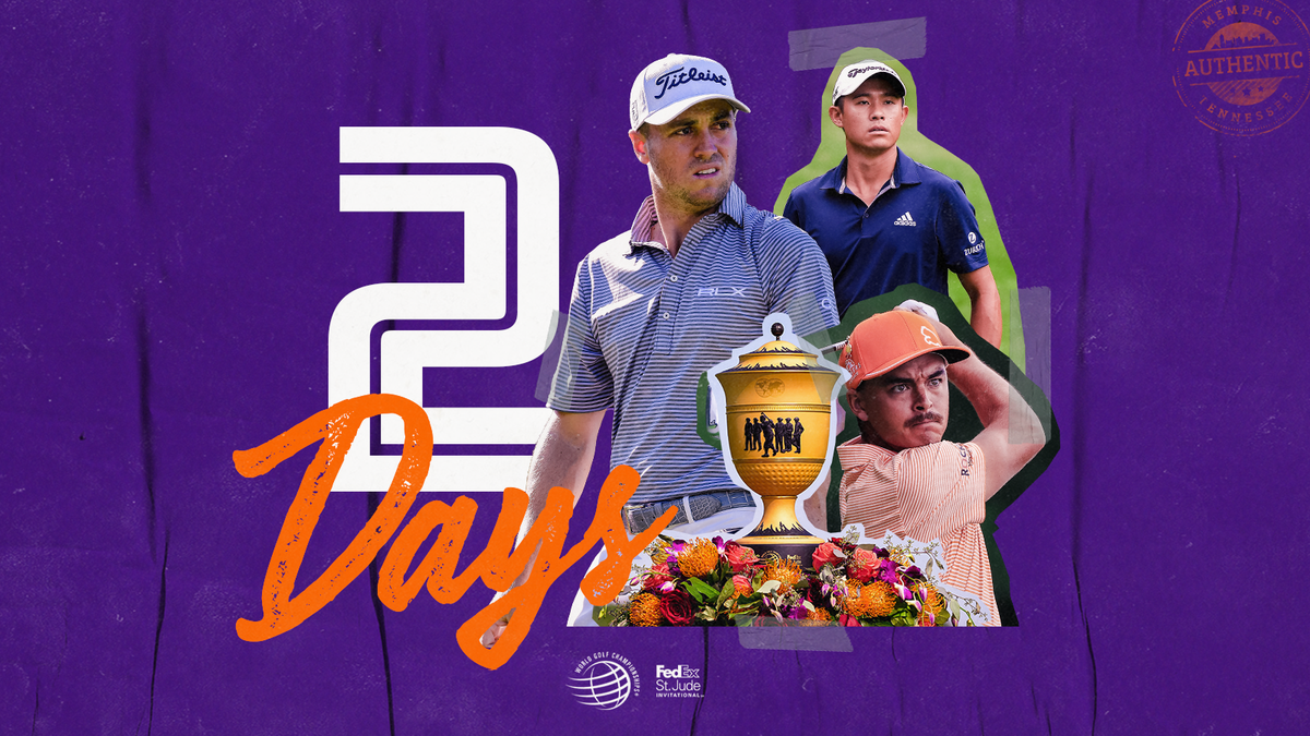 FedExChamp's tweet photo. It's almost time, Memphis! Only 2 days to go! 👏 ⛳️ https://t.co/E5PZtUUbGd