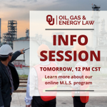 Photo by OU Online - Oil, Gas and Energy Law (@OU_OGEL)