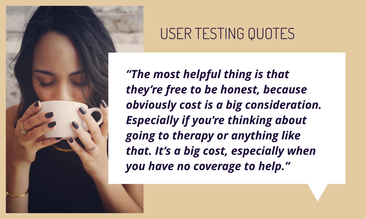 Based on my user testing sessions, some of the advantages of digital #mentalhealth resources are:

✅more private, no need to talk f-2-f
✅more affordable
✅apps provide 'in the moment' help as always on your phone

✉️Bi-weekly newsletter with findings: bit.ly/34FgRzg