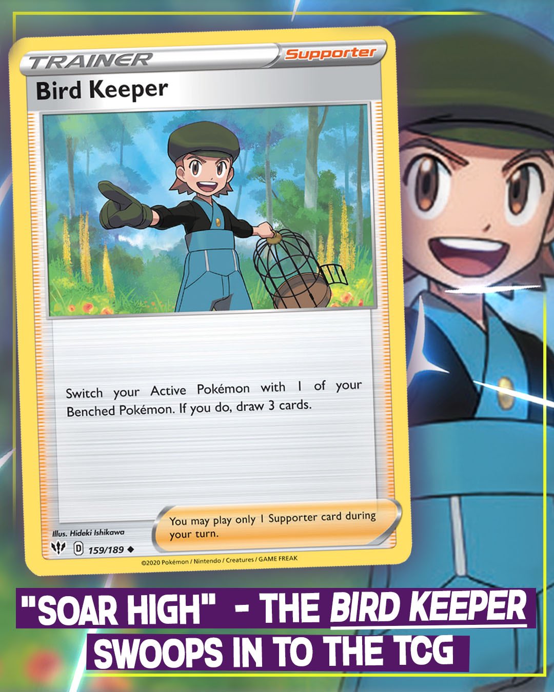 Bird Keeper Toby 