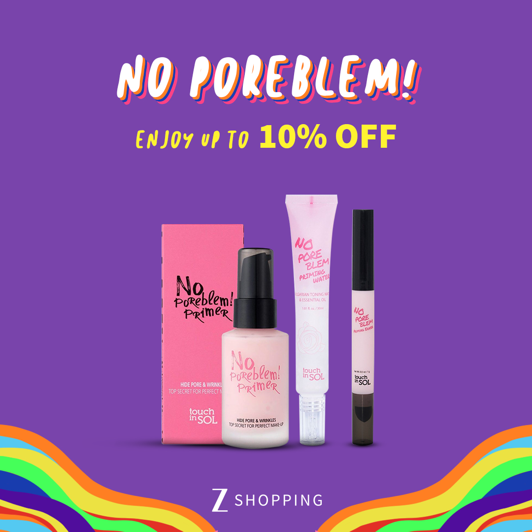 Forget about your POREblems with Touch in SOL's primers! Shop @  bit.ly/300nPOk