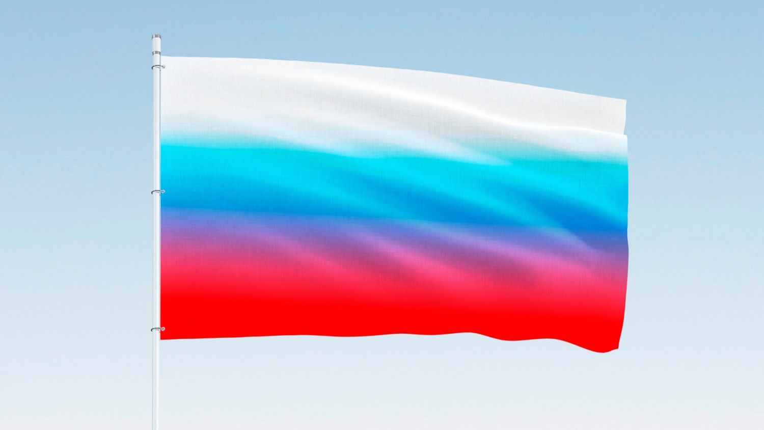 Флаг России Лебедева