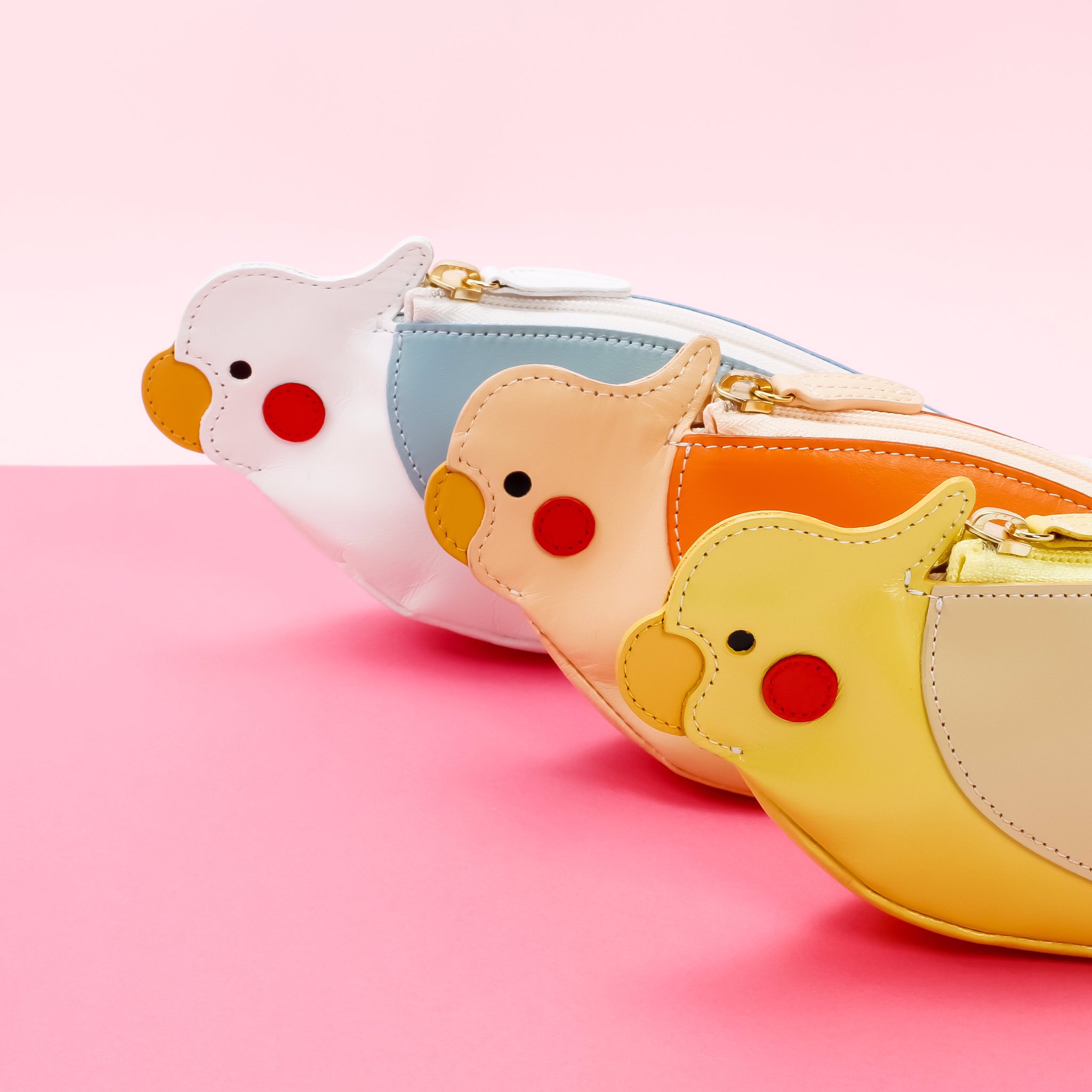 楽天市場】未使用 キタムラ ポーチ ペンケース オカメインコ インコ