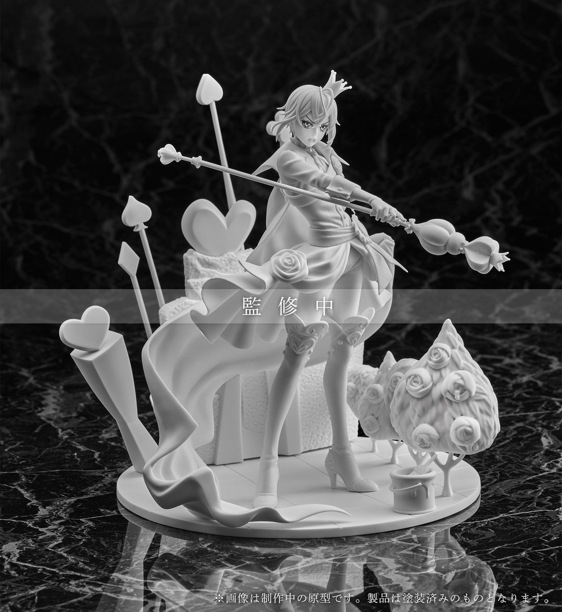 Hobbyfiguras's tweet image. La compañía Aniplex anuncia a través de su twitter, dos nuevas figuras dedicadas a Riddle Rosehearts y Leona Kingscholar, personajes del videojuego para móviles creado por Disney y Aniplex con diseño de personajes a cargo de Yana Toboso (@toboso_official), Twisted Wonderland.