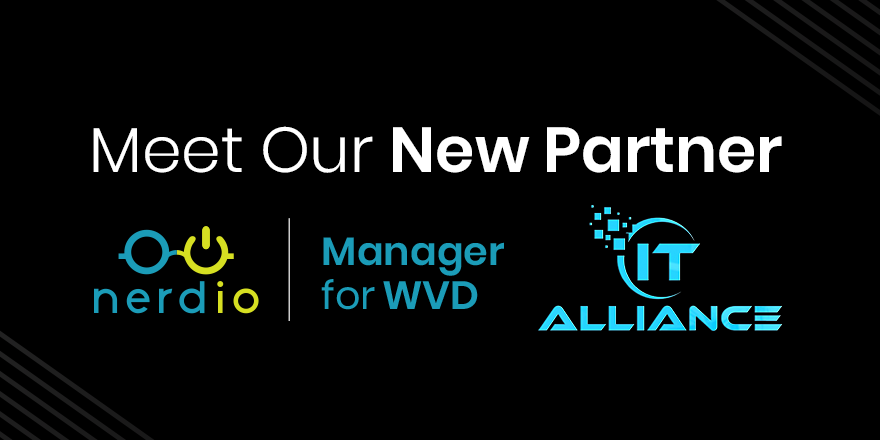 Groots Nerdio Partner Nieuws 💥 WELKOM <a href="/ITAlliance2/">IT Alliance</a> 

We zijn ongelofelijk blij te mogen delen dat IT Alliance <a href="/GetNerdio/">Nerdio</a> Manager for WVD gaat inzetten om #WVD omgevingen voor Nederlandse organisaties te beheren, implementeren en bovenal, te optimaliseren 💪