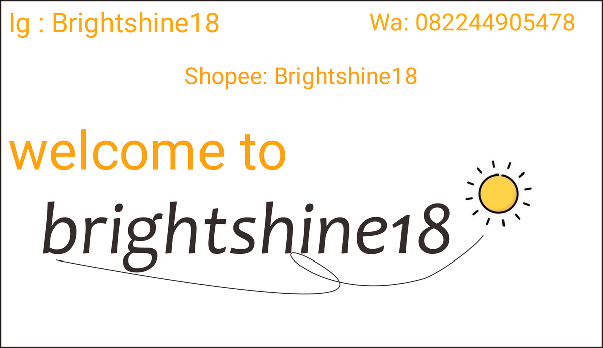 brightshine18's tweet photo. 🌤BISMILLAH THREAD SELLING🌤
Untuk customer bisa liat disini ya 🤗
🌤#B_Readystock
🌤#B_Preorder
🌤#B_Testimoni
🌤#B_Rules
🌤#B_Giveaway https://t.co/mrnaVqNt2G