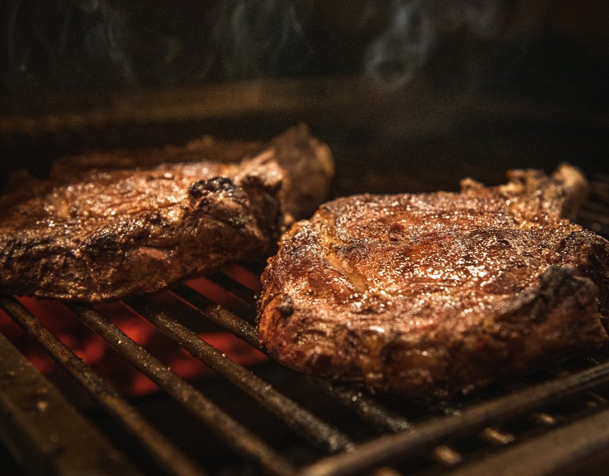 HawksmoorTweets's tweet photo. On the back of announcing our #EatOutToHelpOut deal yesterday (300g rump &amp; chips &amp; sauce for £20 so effectively £10) we had well over 5000 people book covers M-W in August in 6 hours 😬. Apologies if you’ve had trouble finding a table - something for us to think about this week! https://t.co/XM8h6HM5CK