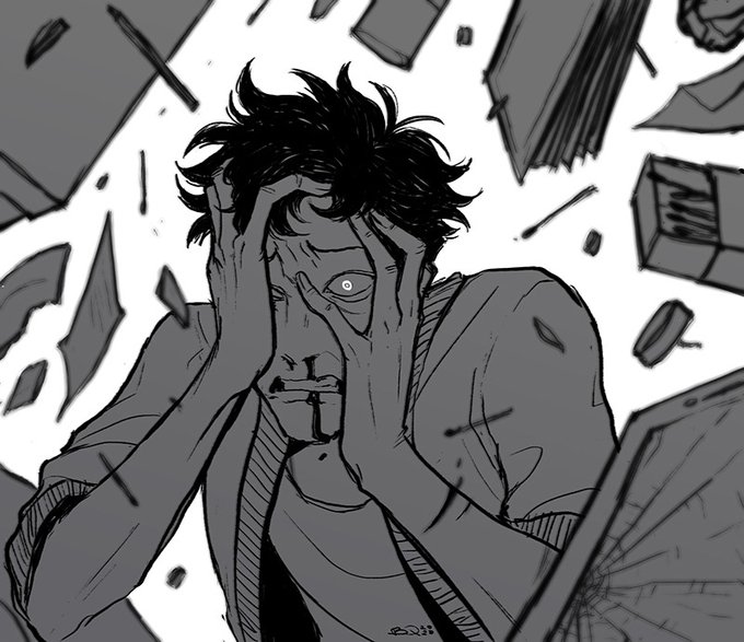 anxiety and telekinesis don't mix very well. 