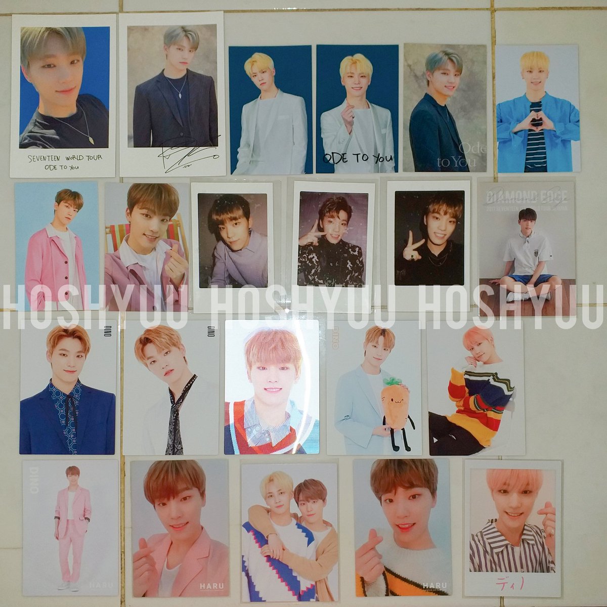 hoshyuu's tweet photo. !! HELP RT !!
WTS / WANT TO SELL

SEVENTEEN THINGS

photocard, polaroid, postcard, carat gen, season greeting, trading card, the saem, lawson print, kihno, photoset

seungcheol, jeonghan, joshua, jun, hoshi, wonwoo, woozi, seokmin, mingyu, minghao, seungkwan, vernon, dino

cont👇🏻 https://t.co/MK0EnxzYCG