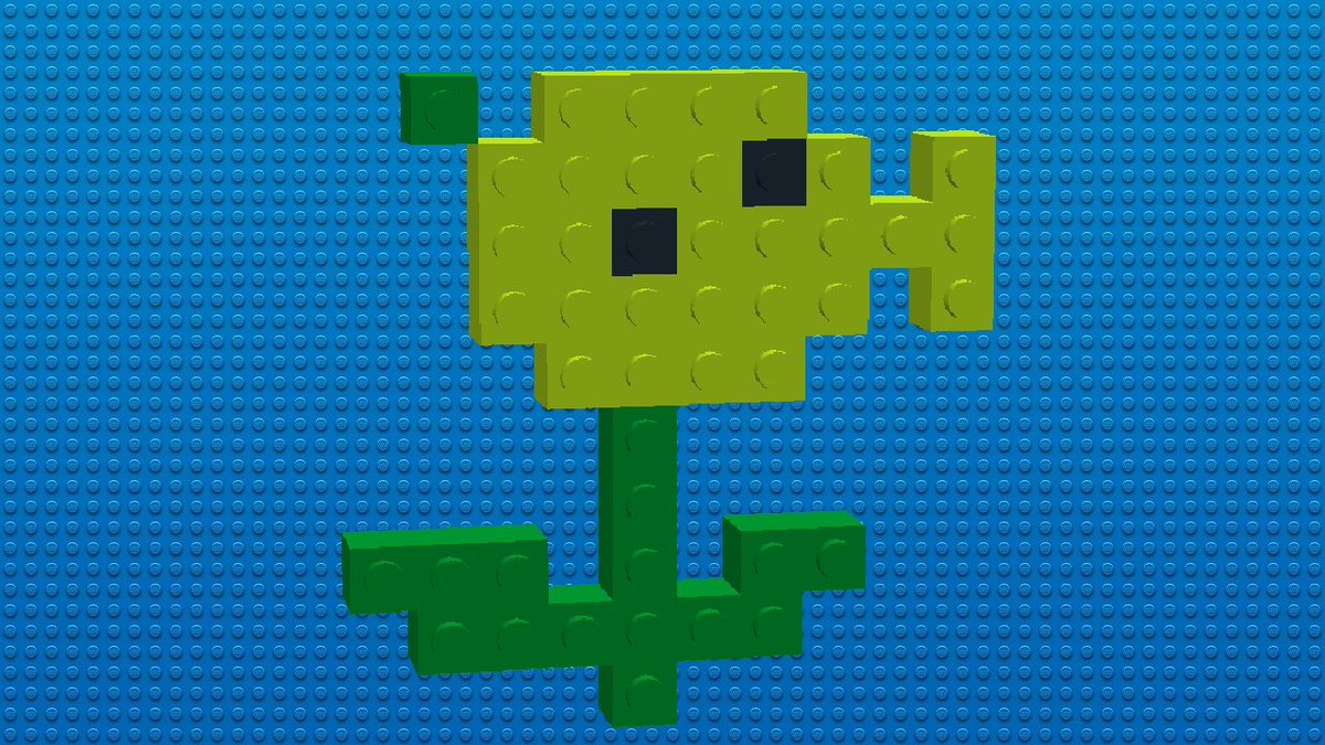 lego peashooter