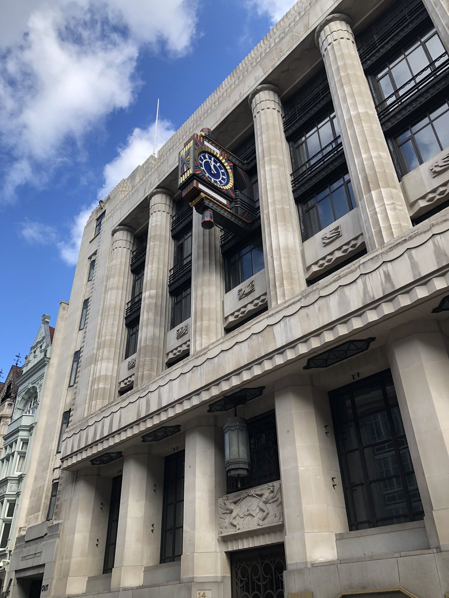 The Daily Tekegraph building on Fleet Street is quite something - note Peterborough Court; until 2003 the paper’s diary column was called Peterborough