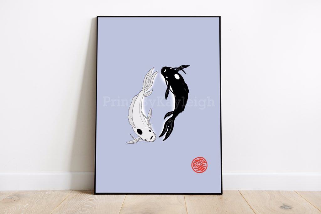 printsbykay's tweet photo. Tui and La, Yin and Yang, Moon and Ocean 🌊 Love how this turned out, simple and minimalistic. It’s now up on my Etsy✨
https://t.co/Mq2VpDaNkt

#atla #avatar #AvatarTheLastAirbender #yinandyang #poster #printable #avatarkyoshi #atlafanart #digitalart #etsy #etsyshop #aang https://t.co/0cwhcN5XUQ